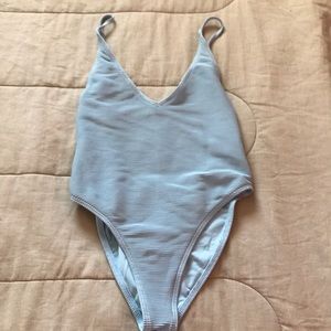 One piece bathing suit